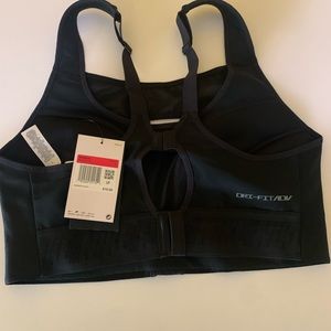 womens Nike Alpha UltraBreathe Sports Bra CZ4451-010 Black Large